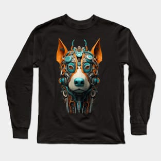 Industrial Punk Dogs by Liza Kraft 4.0 Long Sleeve T-Shirt